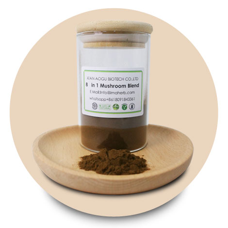 Organic 8 kinds of mushroom blend powder