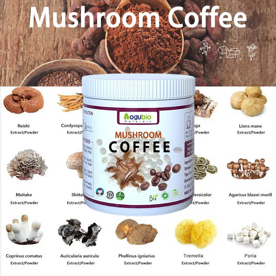 8 Mushroom coffee