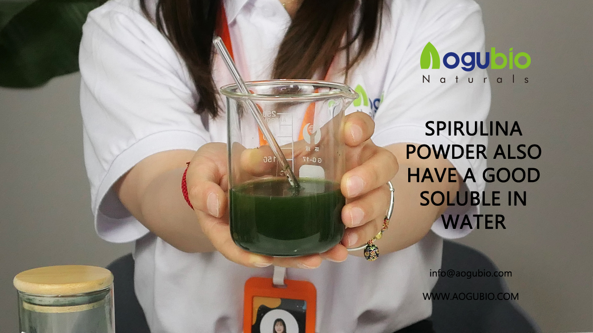 Aogubio Green Spirulina Powder 5