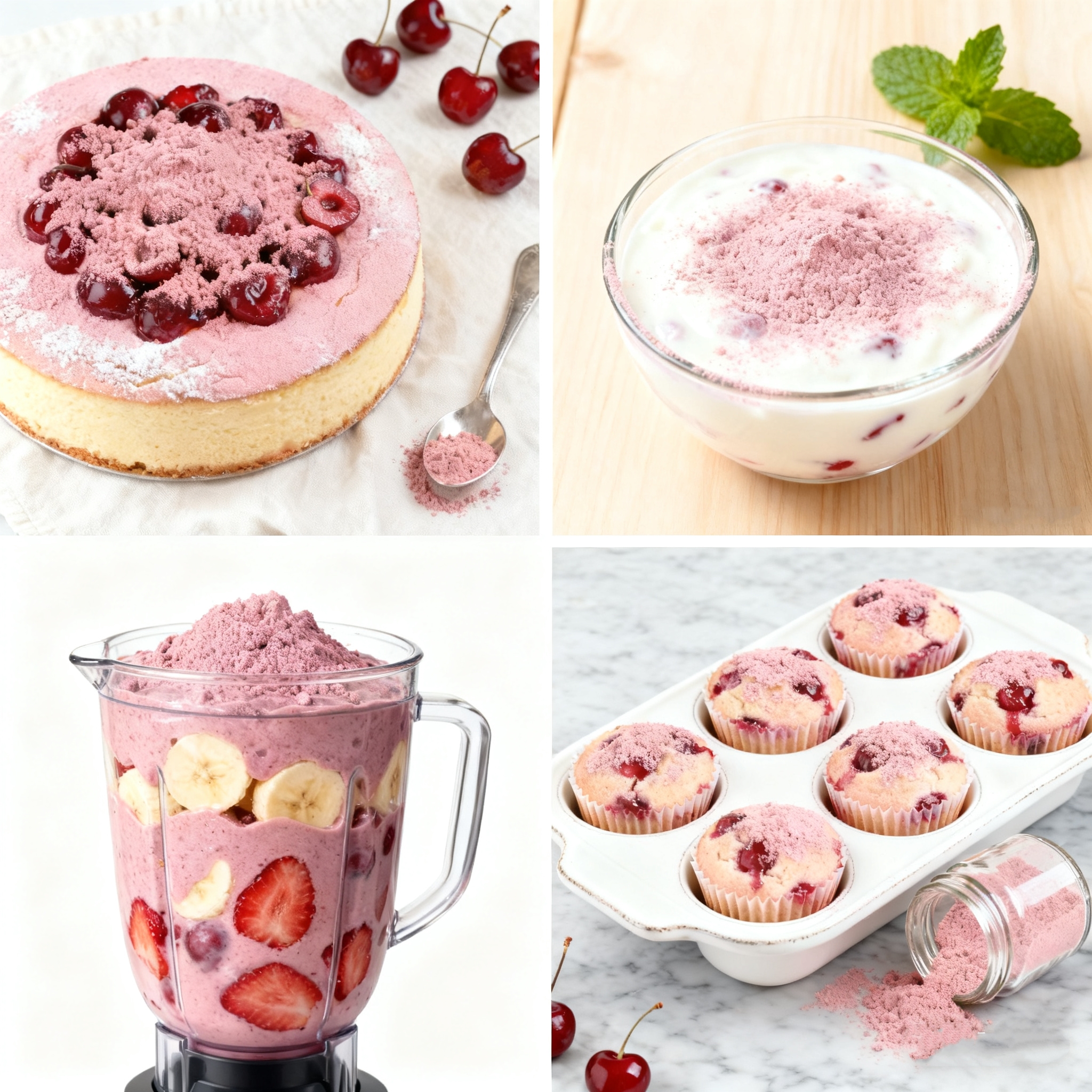 OEM Factory Supply 100% Natural Tart Cherry Powder