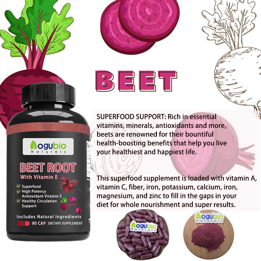 Revitalize Your Body: Harness the Nutritional Power of Beet Root Powder Capsules