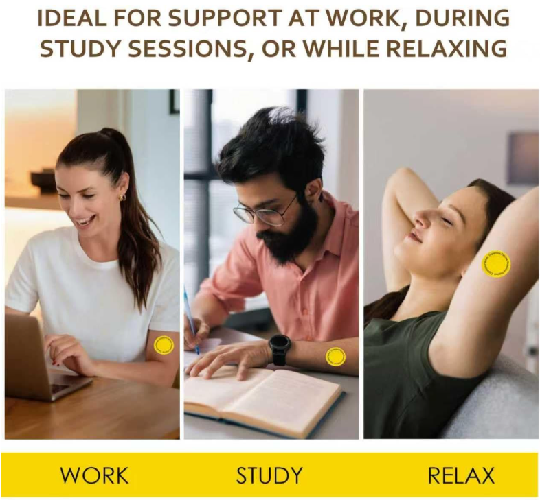 Wholesale OEM Dopamine Patches For Mood And Focus Support