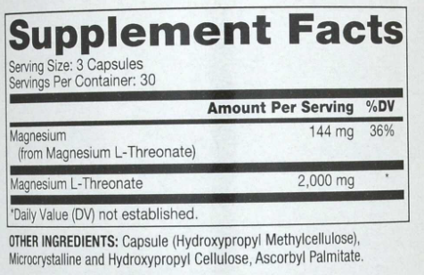 Magnesium L-threonate1