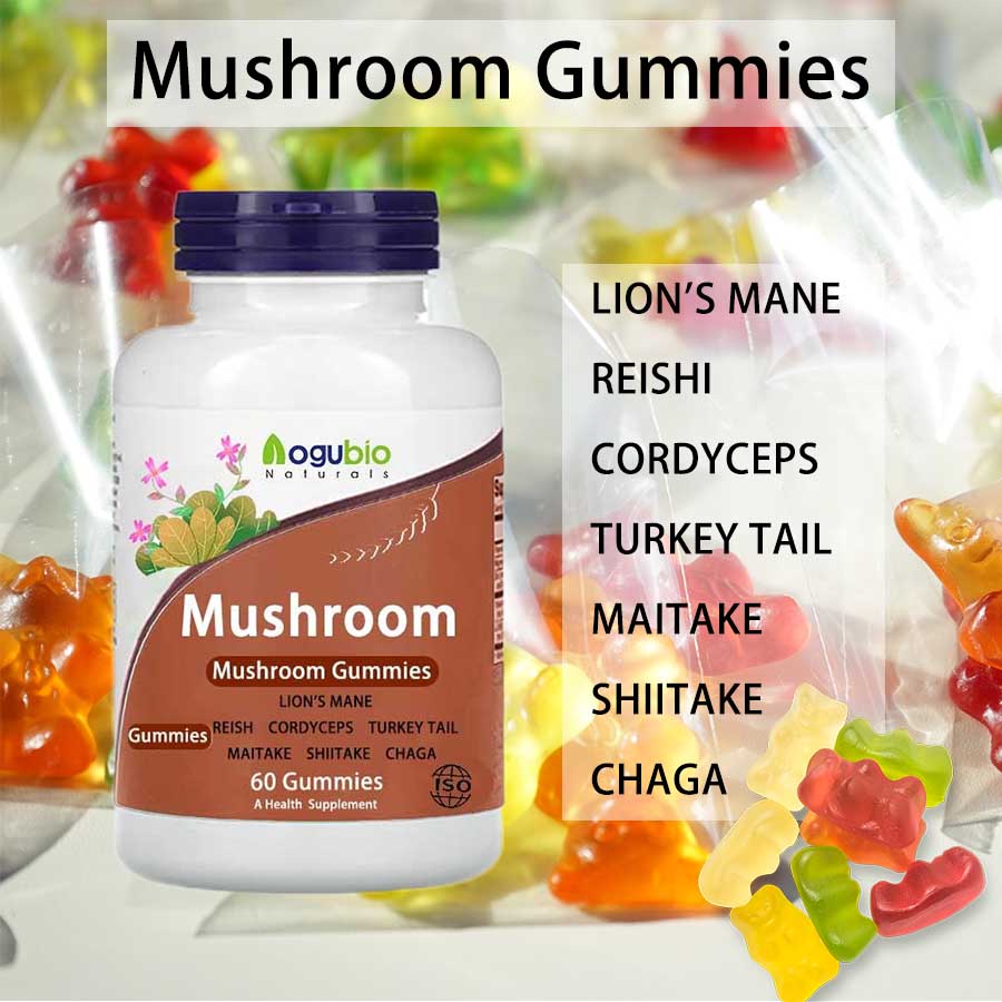 Convenient, Delicious and Healthy! Make Mushroom Gummies your Daily Choice!