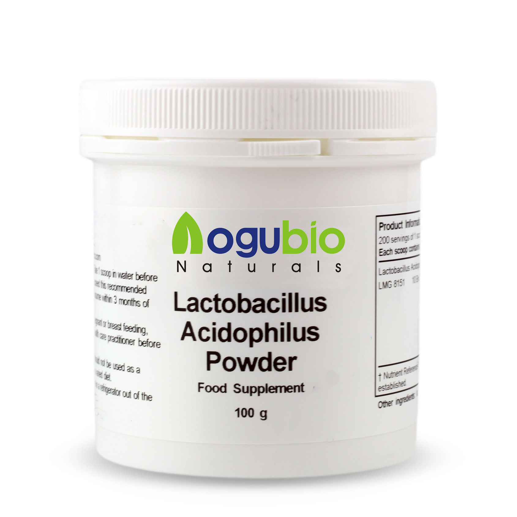 OEM Lactobacillus Acidophilus Powder bottle