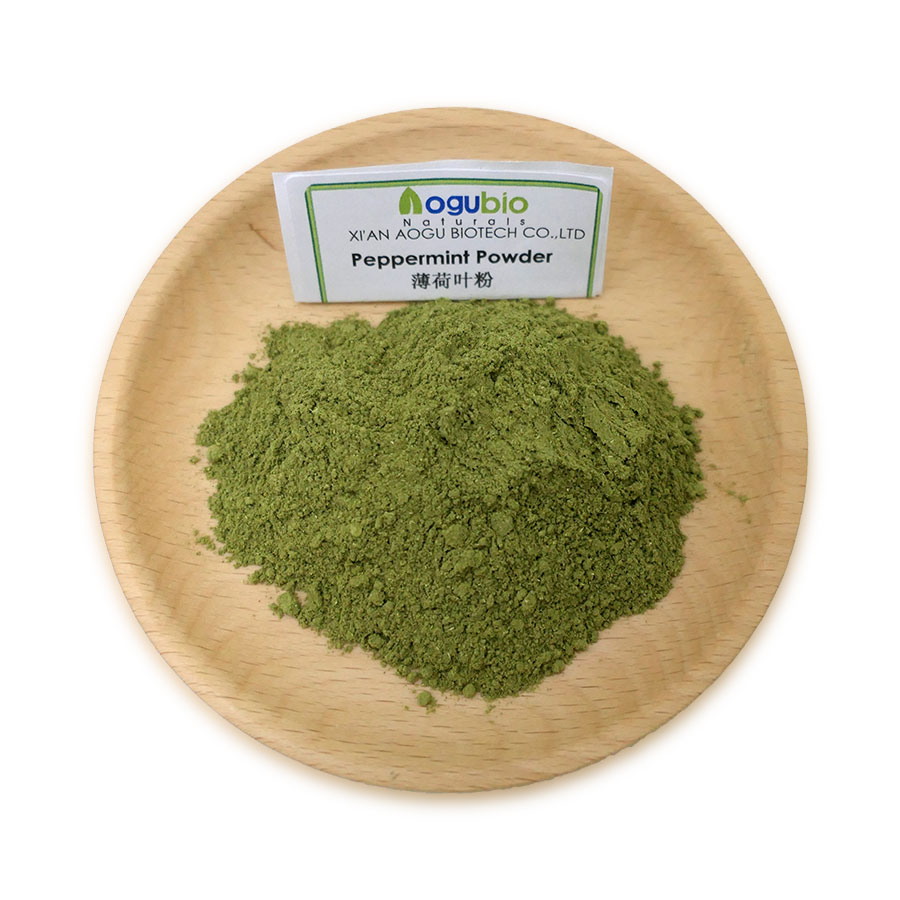 Peppermint leaf powder