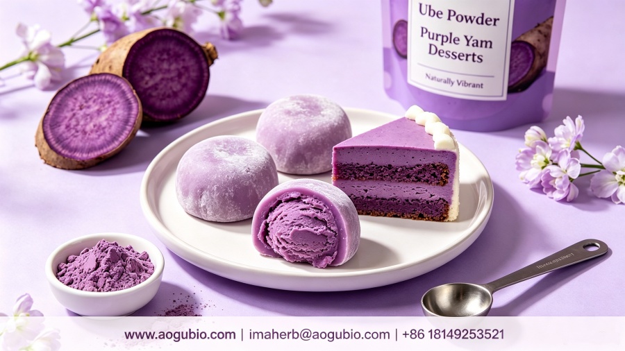 Ube powder COA