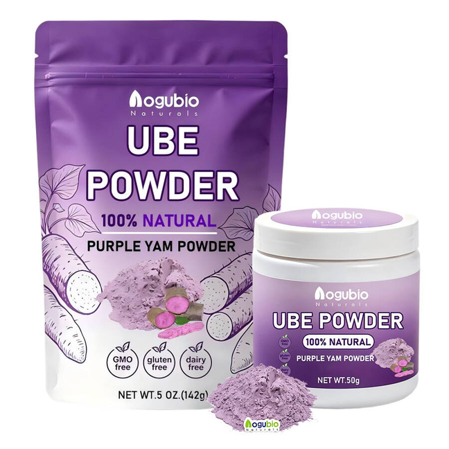 Wholesale 100% Pure Natural Ube Powder Dioscorea alata Purple Yam