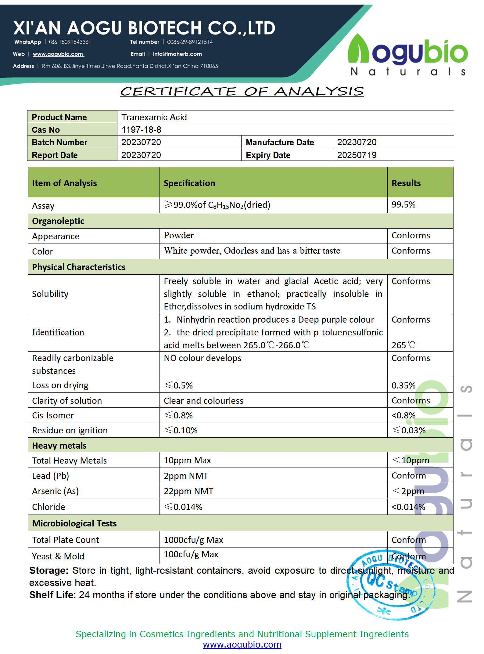 acide tranexamic