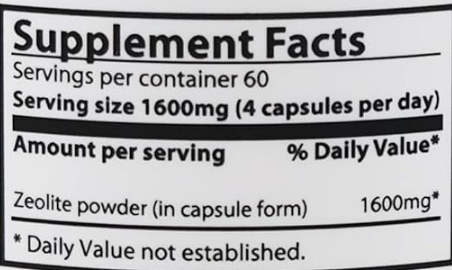 Synthetic 3A Zeolite Powder/ Zeolite capsules