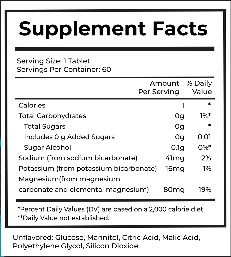 OEM Custom Hydrogen Water Tablets Effervescent Tablets