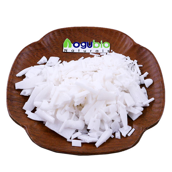 White flaky solid Hydrogenated castor oil