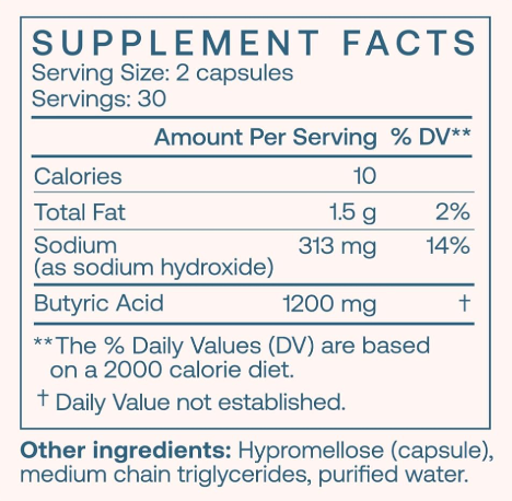 Sodium Butyrate capsule